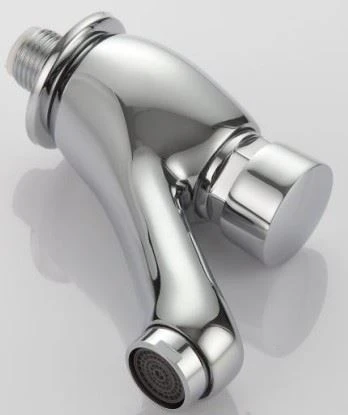 Touch Press Auto Self Closing Bathroom Wall Mounted Tap Touch Press Auto Self Closing Bathroom Wall Mounted Tap