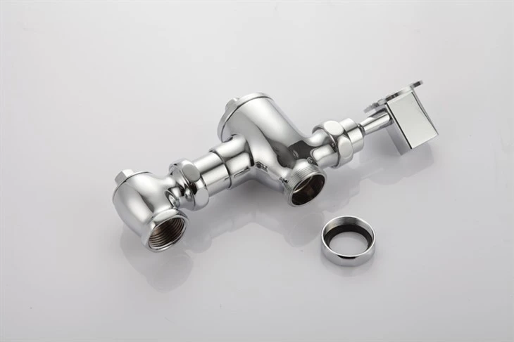 Round Pedal Plate Toilet Flush Valve
