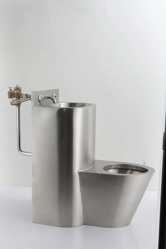 Stainless Steel Prison Toilet Sink Combination