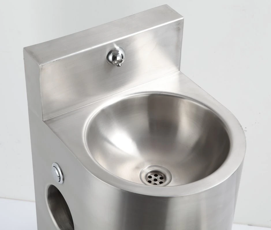 Stainless Steel Prison Combination Toilet With Sink